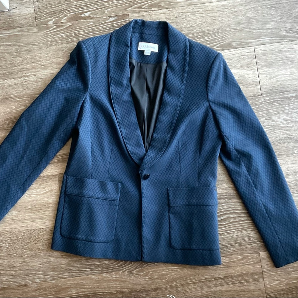 Calvin Klein Dark Blue Blazer 12